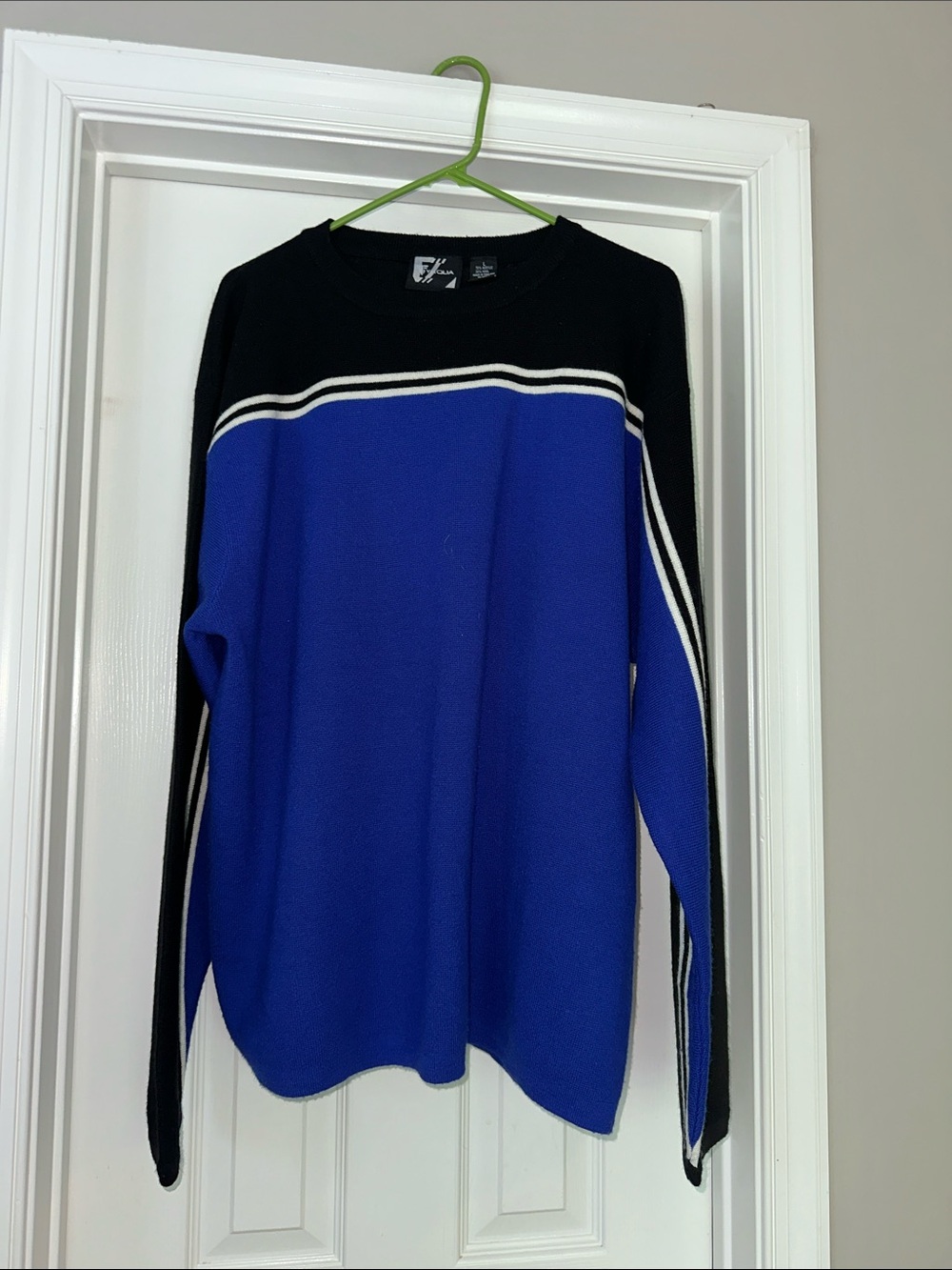 Tyrolia vintage wool blend crew neck sweater